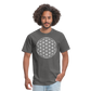 Flower of Life Unisex T-Shirt - charcoal