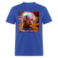 Trippy Einstein Unisex T-Shirt - royal blue