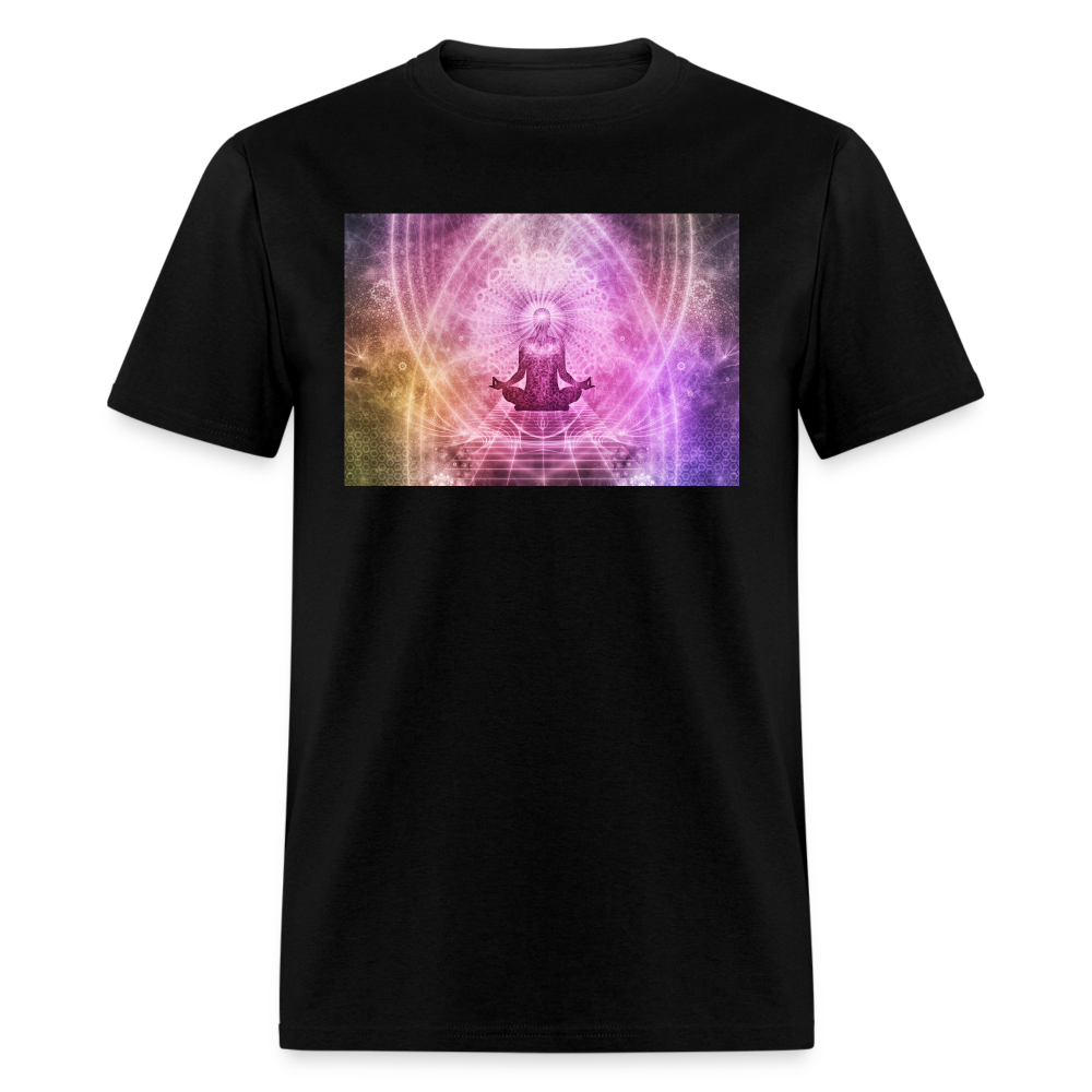 Meditation Unisex T-Shirt - black