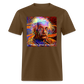 Trippy Einstein Unisex T-Shirt - brown