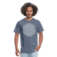 Flower of Life Unisex T-Shirt - denim