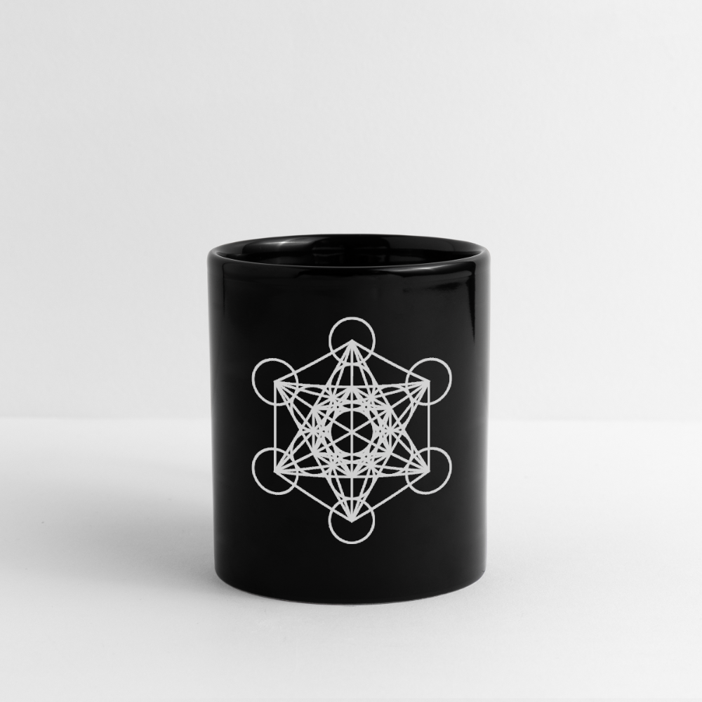 Metatron's Cube Mug - black