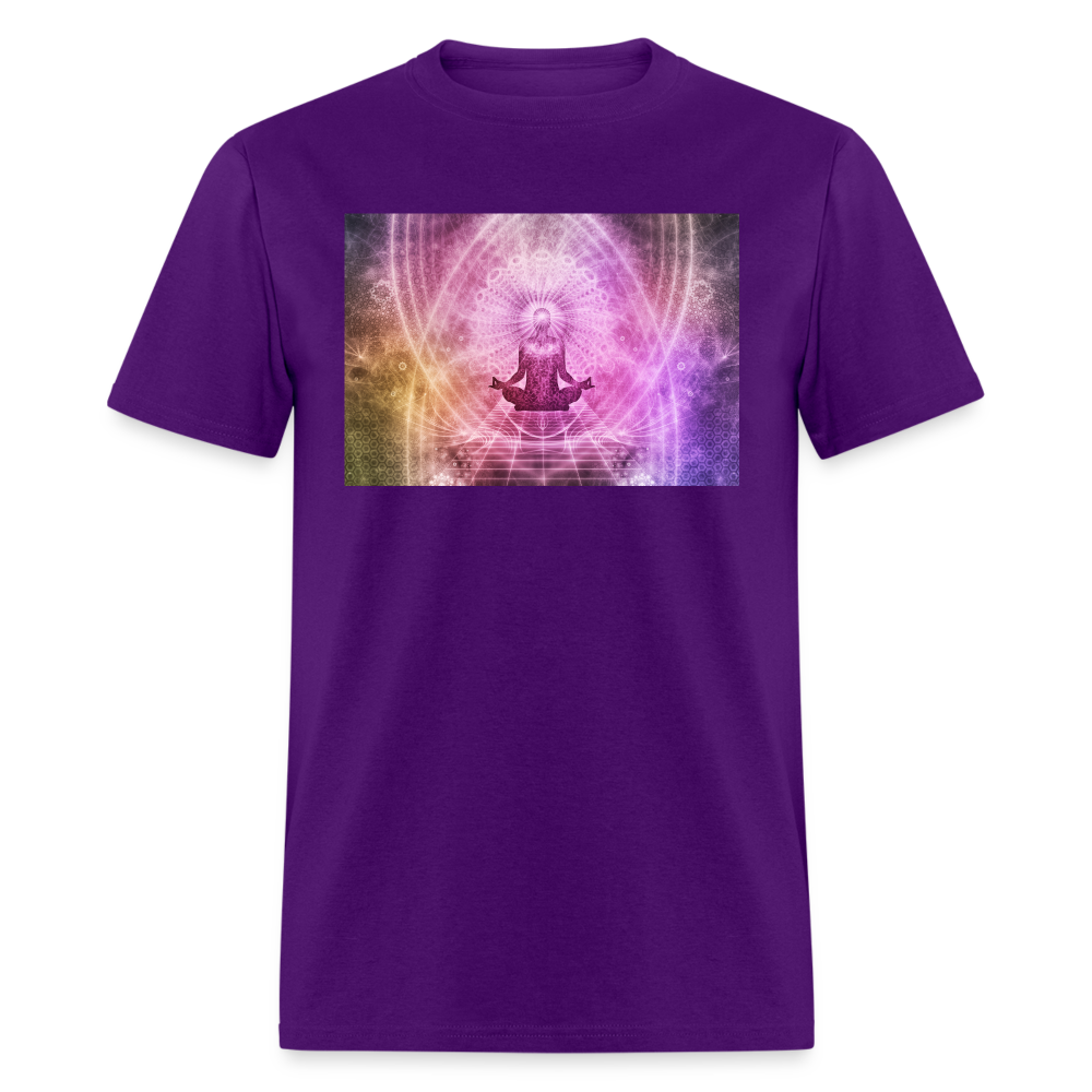 Meditation Unisex T-Shirt - purple