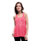 Women's Flowy Tank Top - Metatron's Cube - neon pink