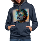 Terrence McKenna Hoodie - indigo heather/asphalt