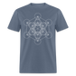 Metatron's Cube Unisex T-Shirt - denim