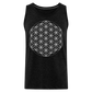 Flower of Life Men's Tank - charcoal grey