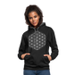 Flower of Life Hoodie - black/asphalt