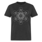 Metatron's Cube Unisex T-Shirt - heather black