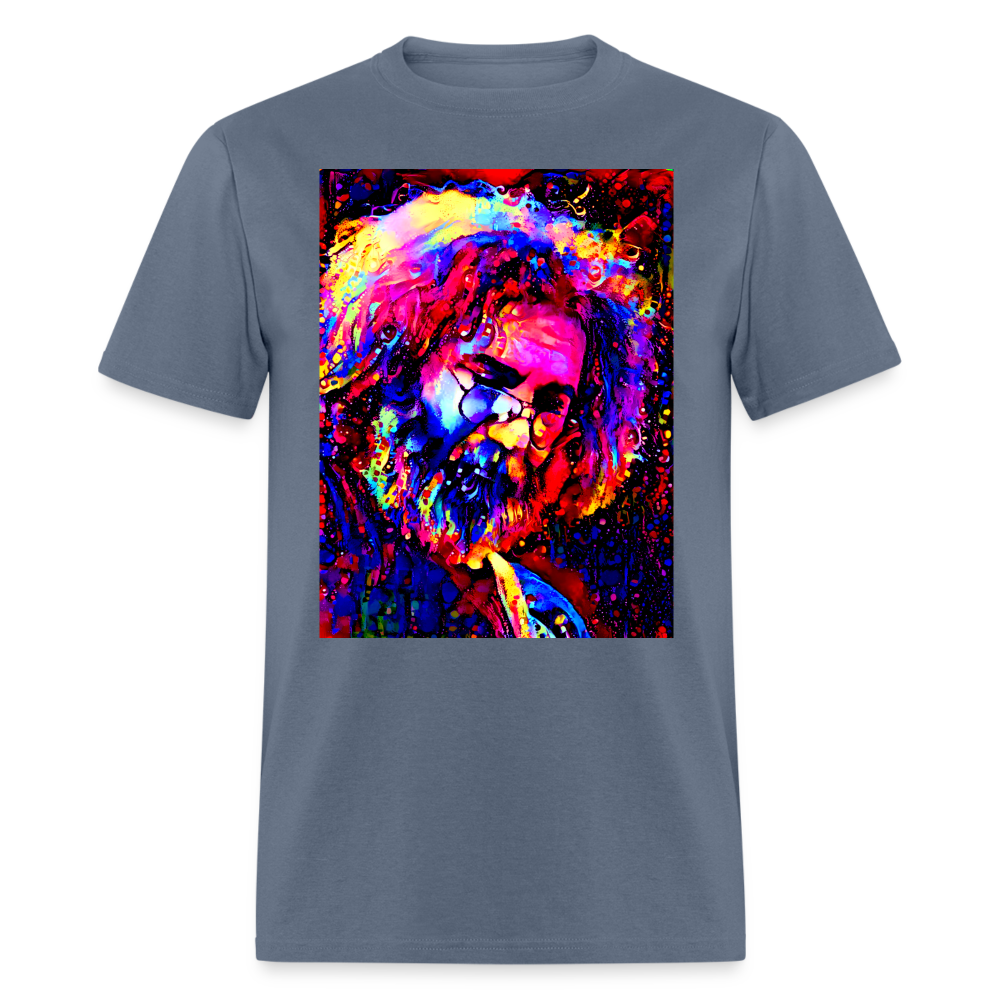 Jerry Garcia Unisex T-Shirt - denim