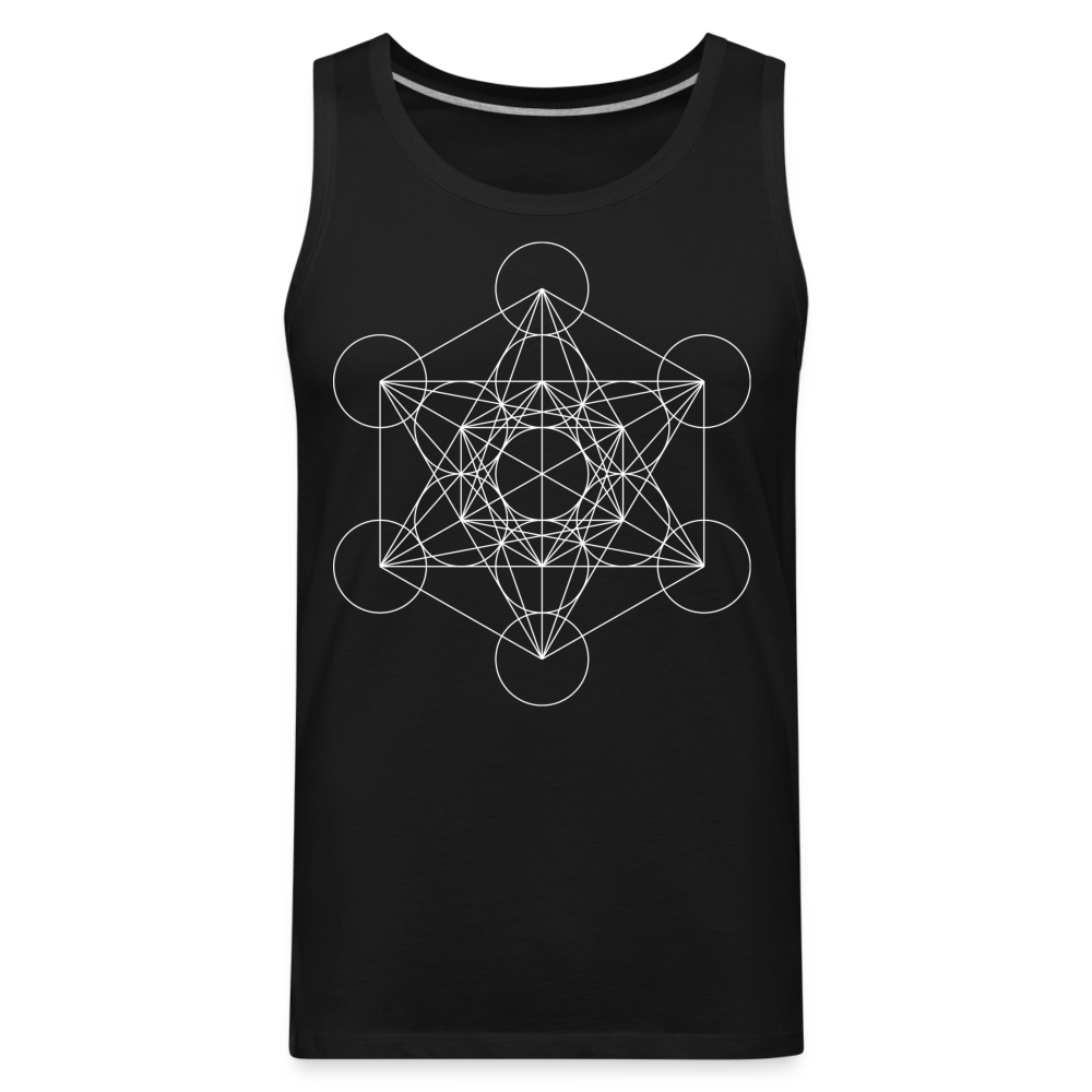 Metatron's Cube Men's Tank - black