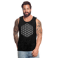 Flower of Life Men's Tank - charcoal grey