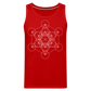 Metatron's Cube Men's Tank - red