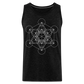 Metatron's Cube Men's Tank - charcoal grey