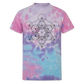 Metatron's Cube Unisex Tie Dye Tee - cotton candy