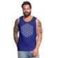 Flower of Life Men's Tank - royal blue