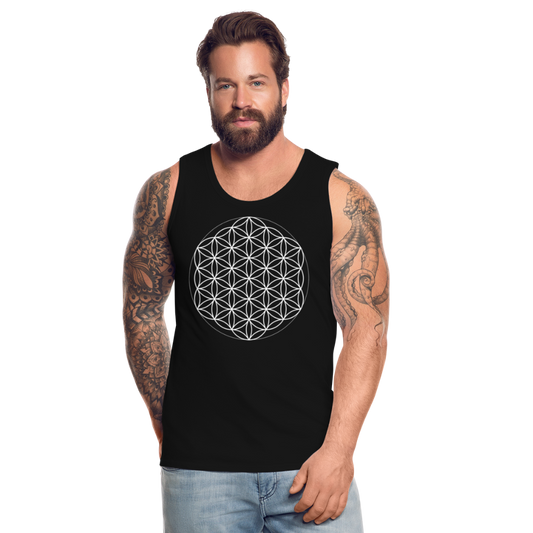 Flower of Life Men's Tank - black