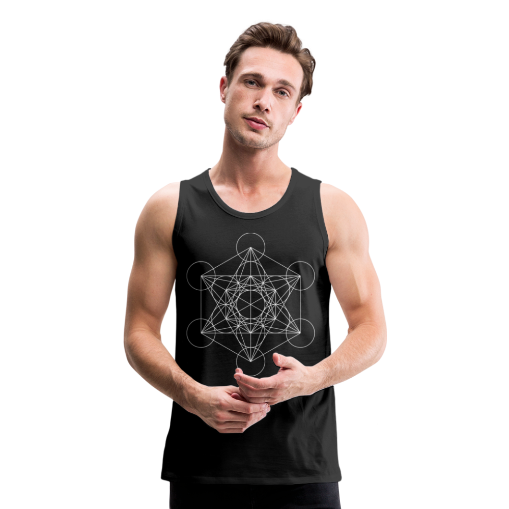 Metatron's Cube Men's Tank - black