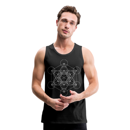 Metatron's Cube Men's Tank - black